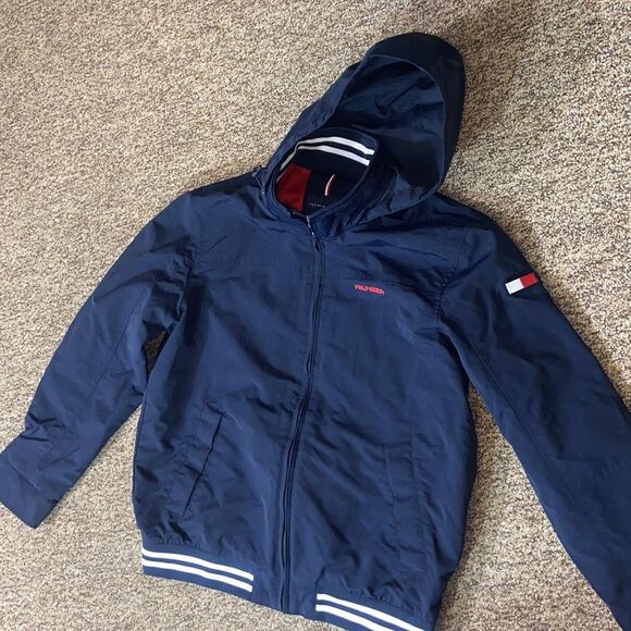 Tommy Hilfiger Windbreaker Unisex Jacket Size M - Picture 13 of 15